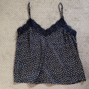 BP lace polka dot camisole size small